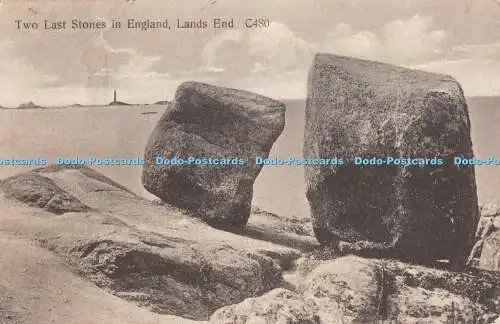 R435381 Lands End Two Last Stones in England 1945