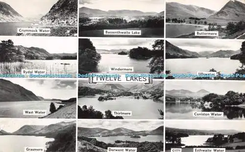 R438900 Twelve Lakes Windermere Rydal Water Abwasser St Albans Serie RP Multi