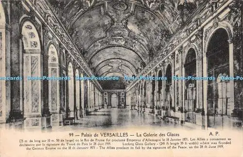 R441368 99 Palais de Versailles La Galerie des Glaces A Papeghin