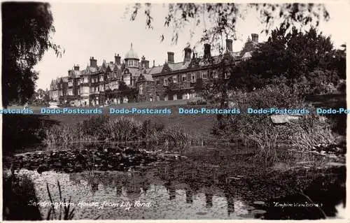 R438993 Sandringham House from Lily Pond Empire View Charles N Jamson