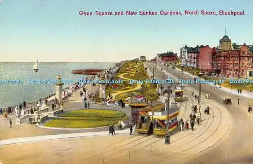 R439013 Blackpool Gynn Square and New Sunken Gardens North Shore