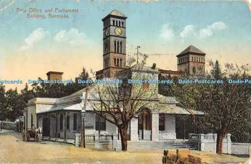 R439030 Bermuda Post Office and Parliament Building Wm Weiss 1919