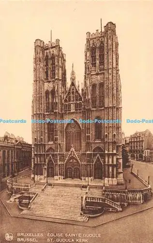 R441460 Nels Bruxelles Eglise Sainte Gudule Brussel St Gudula Kerk Galeries et G