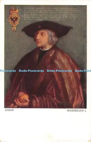 R441481 Dürer Maximilian I 504 Julius Barde