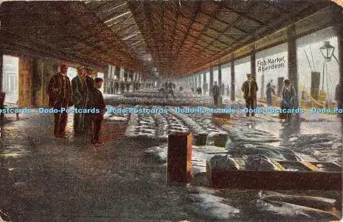 R441547 Aberdeen Fish Market The Adelphi Series 1905