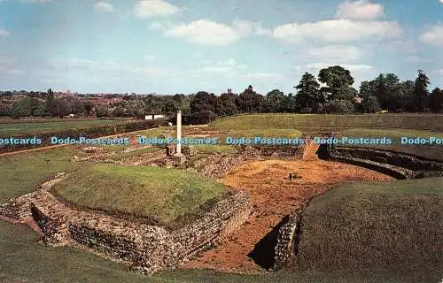 R435681 St Albans Verulamium Roman Theatre David Track Plastichrome von Colourpic