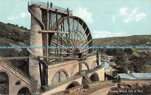 R437177 Isle of Man Laxey Wheel Shurey Diese schöne Serie von Fine Art Post Ca