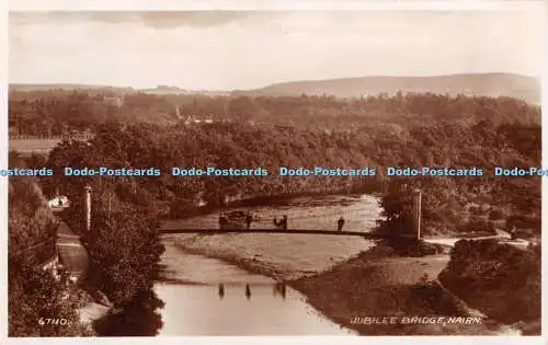 R439250 Nairn Jubilee Bridge Valentine RP 1948