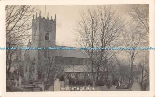 R441653 Haworth Kirche Postkarte