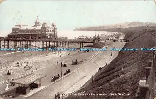 R437253 Colwyn Bay Promenade von Station Dainty Serie 1909