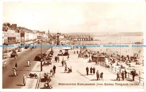 R437304 Weymouth Esplanade aus der Serie Royal Terrace Thunder und Clayden Sunray