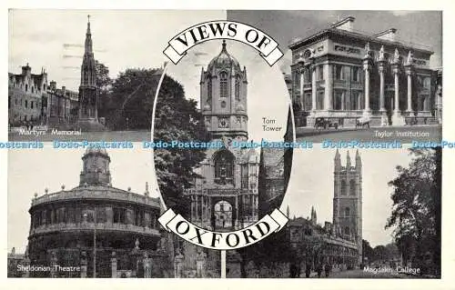R437308 Blick auf Oxford Tom Tower Magdalen College T V A P Serie LXXXI 1538 Mult