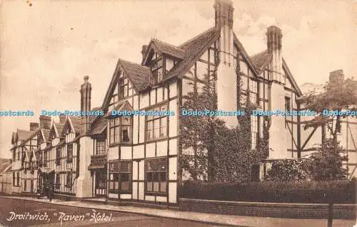 R441726 Droitwich Raven Hotel E Baylis 1912