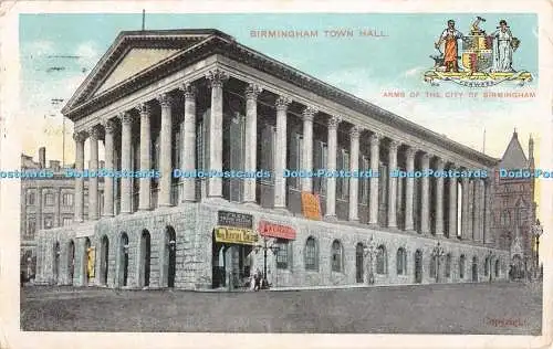 R437356 Birmingham Town Hall D und D G