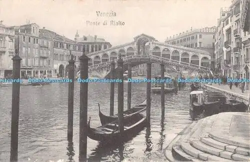 R439380 Venezia Ponte di Rialto G Modiano e Co