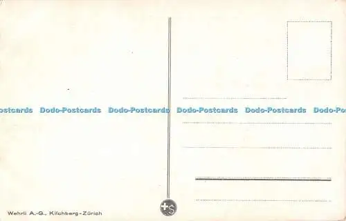 R437379 Edelweiß Wehrli A G Postkarte