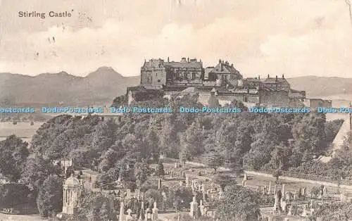 R439413 Stirling Castle Postkarte 1906