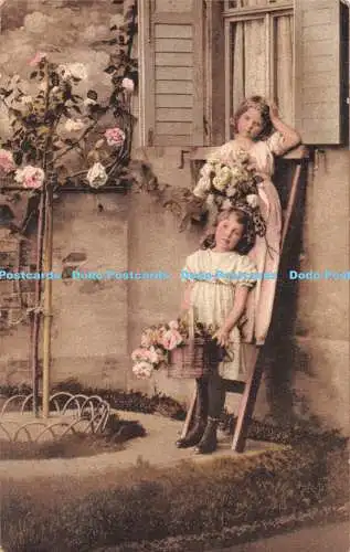 R437502 Mädchen Amaglio Serie 0237 um 1914