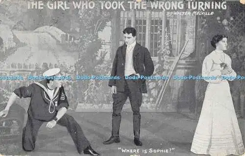 R439634 Wo ist Sophie, das Mädchen, das den Ring nahm und sich drehte David Allen Walter M