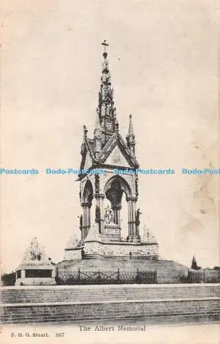 R437629 The Albert Memorial F G O Stuart 867