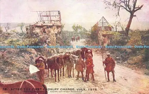 R439769 Nach dem ersten Kavalleriewechsel Daily Mail War Pictures Crown Series III