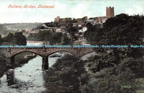 R442243 Richmond Railway Bridge Valentines Serie