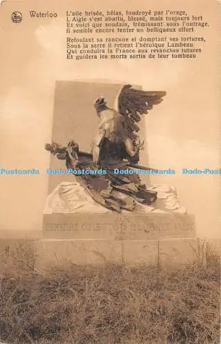 R437918 Nels Waterloo Laile brisee helas foudroye par lorage Nels Bruxelles Seri