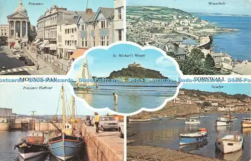 R440091 Mounts Bay Cornwall A23F Harvey Barton 1982 Multi View