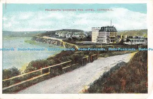 R442514 Cornwall Falmouth zeigt das Hotel G D und D L