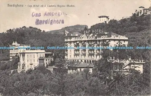 R442529 Bordighera Cap Hotel ed il Castello Regina Madre Brunner