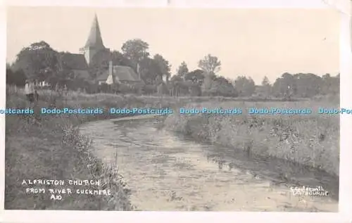 R438103 Alfriston Church from River Cuckmere A10 C Couldsmith Eastbourne Real Ha