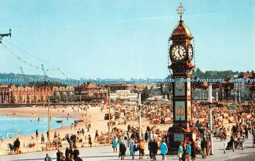 R440272 The Jubilee Clock and Pier Weymouth PT2566 Colourmaster International Pr