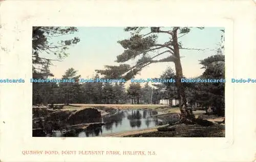 R438243 600211 Quarry Pond Point Pleasant Park Halifax N S Valentine 1919