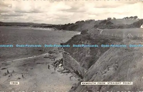 R438256 1509 Exmouth von Straight Point Dearden und Wade Sunny South Echtfoto