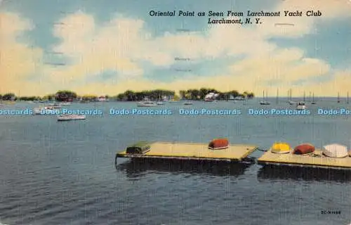 R440341 Oriental Point as Seen From Larchmont Yacht Club Larchmont N Y 2C H1193