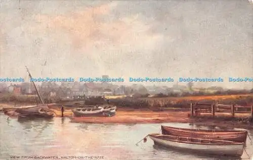 R442754 Walton on the Naze Blick von Backwater Tuck Oilette 7298 1905