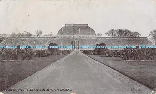 R440354 London Palm House and Sion Vista Kew Gardens The Star Series G D and D L