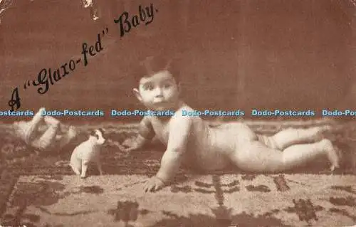 R442770 A Gtaxo Fed Baby Postkarte