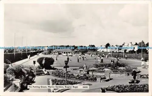 R440523 Bognor Regis Marine Gardens The Putting Green RP