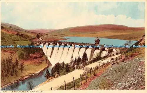 R440692 Elan Valley Craig Gochdam Postkarte