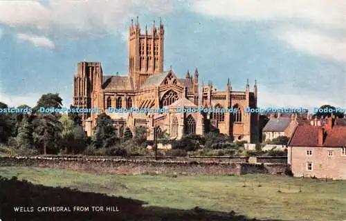 R440719 Wells Cathedral from Tor Hill J Salmon Cameracolour