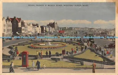R443207 Weston Super Mare Royal Parade and Beach Road E T W Dennis