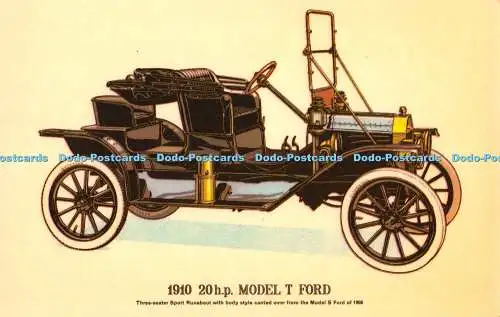 R440903 Model T Ford Dreisitzer Sport Runabout mit Karosseriestil übertragen fr