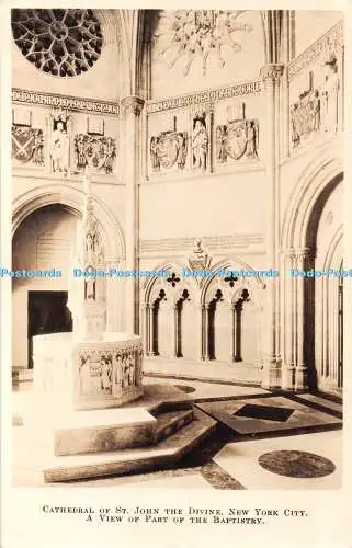 R441075 Cathedral of St John the Divine New York City A View of Part of the Bapt