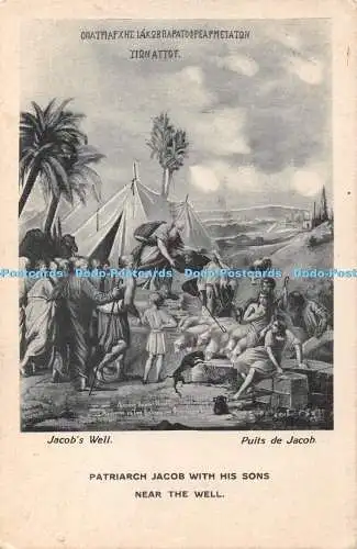 R441164 Jacobs Well Puits de Jacob Patriarch Jakob mit seinen Söhnen in der Nähe des Brunnens