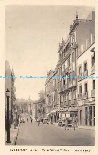 R443671 Las Palmas No 34 Calle Obispo Codina E Baena Vda de Rafael Romero