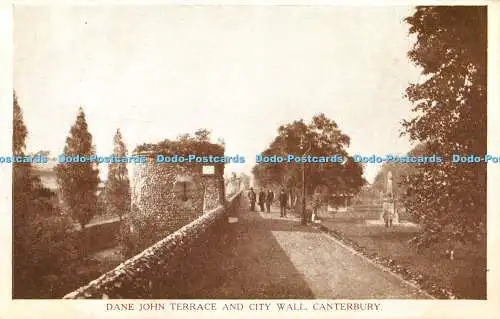 R446513 Canterbury Dane John Terrace and City Wall K Fullagar