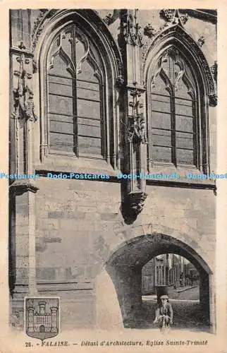 R444747 Falaise Detail d Architecture Eglise Sainte Trinite G Artaud