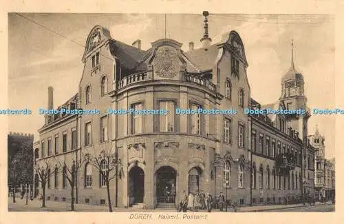 R446631 Duren Kaiserl Postamt Cramers Kunstanstalt