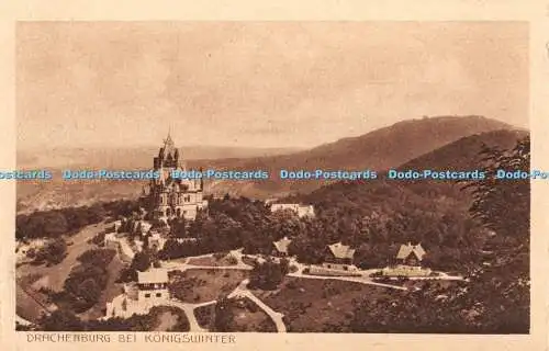 R446727 Drachenburg bei Königswinter Photogravur K T F